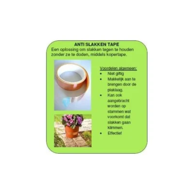 Anti-slakken Kopertape 4 M -Plant Zorg Winkel antislakken kopertape 1484052941 2 600