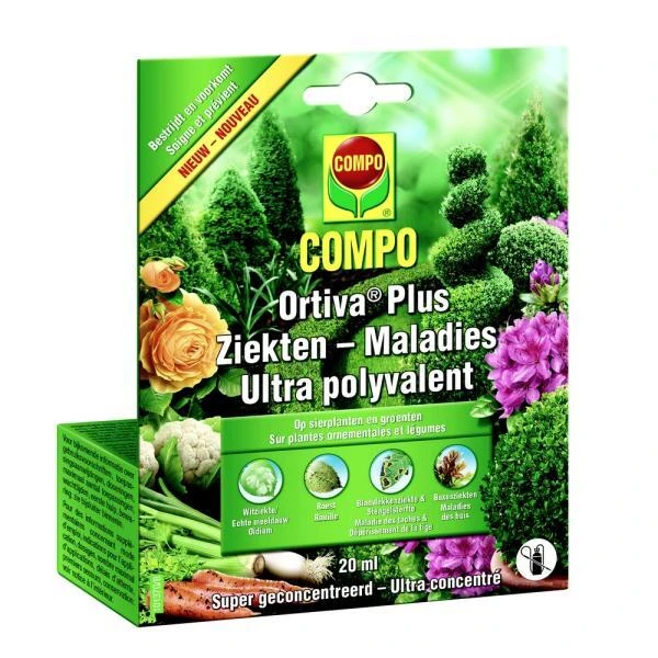 Compo Ortiva Tegen Buxusziekten En Ziekten Op Sierplanten/groenten 20 Ml 3 Compo Ortiva Tegen Buxusziekten En Ziekten Op Sierplanten/groenten 20 Ml