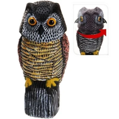 Roterende Uil Gele Borst - Vogelverschrikker -Plant Zorg Winkel vogelverschrikker uil 1484056283 1 600